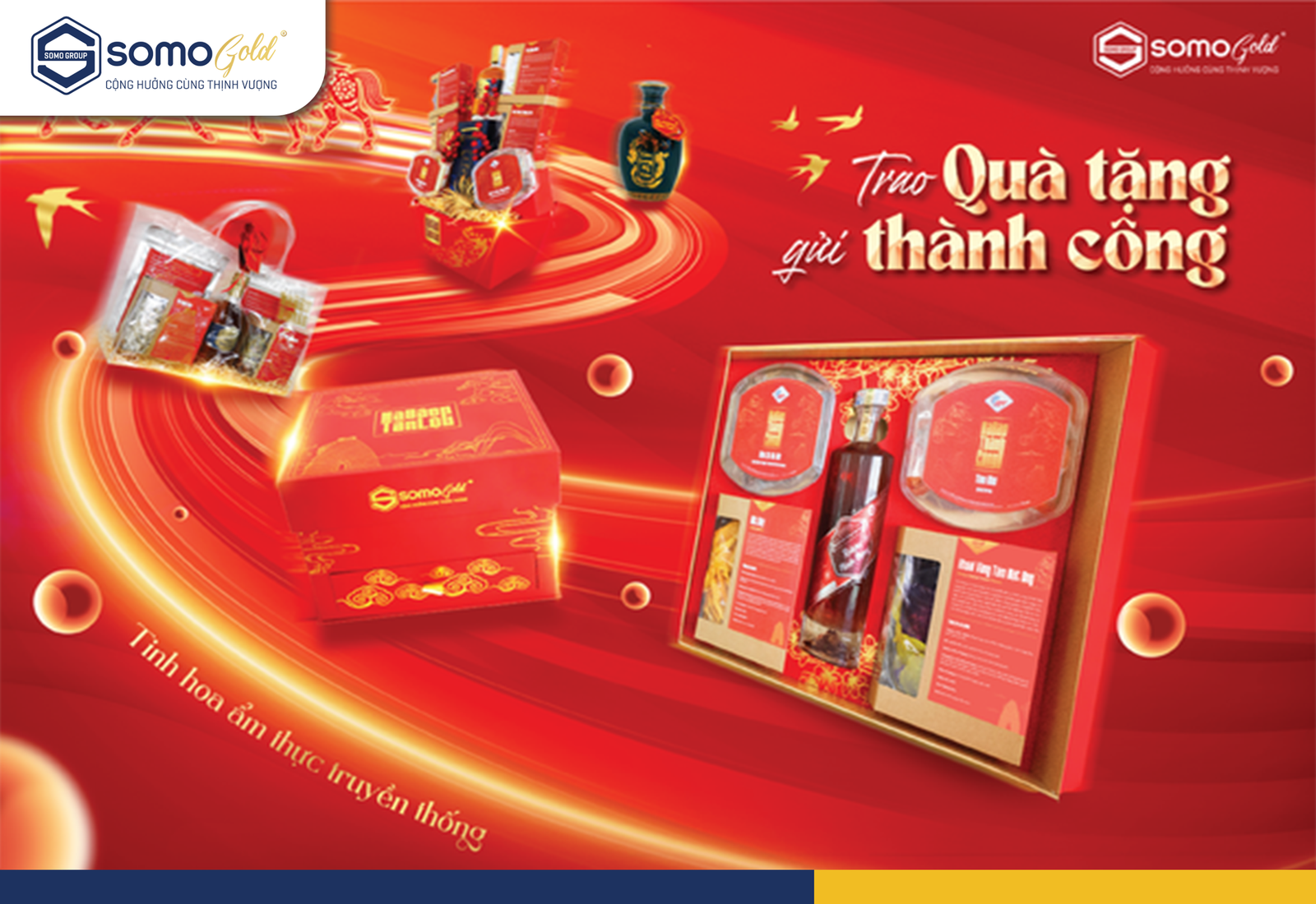 Somo Gold ra mắt Bộ Quà Tết 2026 - Chất lượng - Tinh tế - Đa dạng lựa chọn