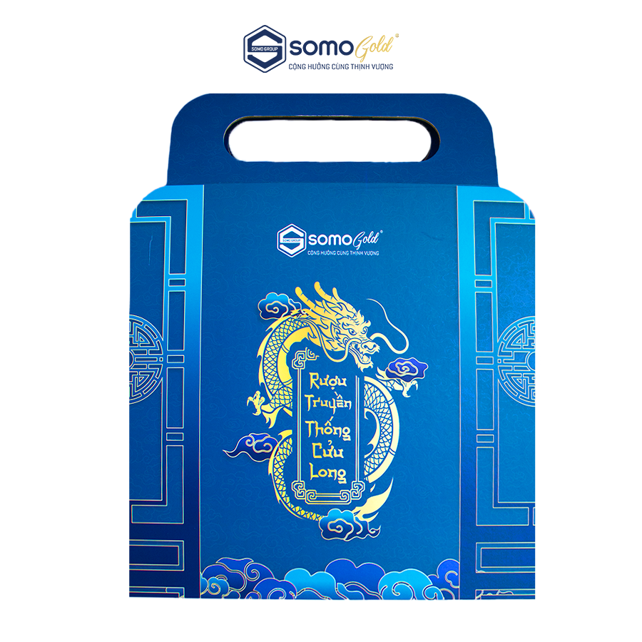 Combo 3 chai Rượu truyền thống Cửu Long - Phiên bản mới 500ml