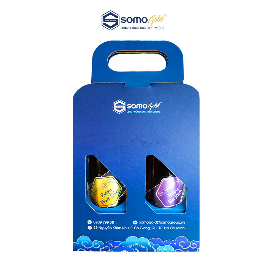 Combo 2 chai Rượu truyền thống Cửu Long (Tùy chọn) - Phiên bản mới 500ml